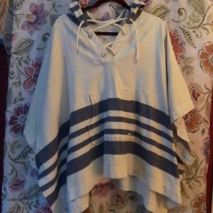 American Eagle poncho